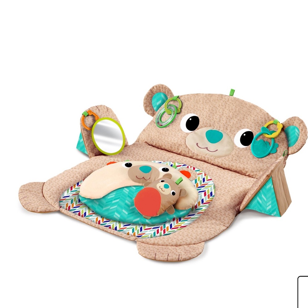 Baby tummy time play mat